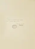 Radomir Damnjanović Damnjan, Ovo je djelo od proverene umjetničke vrednosti/ No. 5, 1976., tuš i pečat na papiru