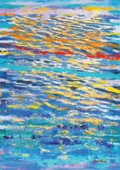 Vatroslav Kuliš, Iz ciklusa "Metamorfoze mora", 2003., akril na platnu