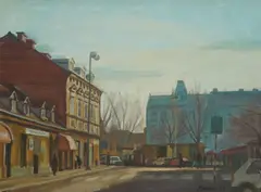 Britanac by Vjekoslav Brešić, 1993., ulje na platnu, sold Nov 2025