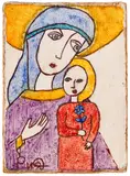 Lika Yanko, Virgin Mary with the Child