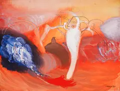 Nedko Solakov, Dream V, 1987, oil on canvas