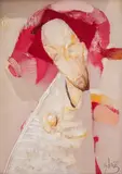Tsvetan Lazarov, Portrait, 1996, oil on canvas
