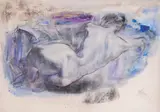 Desislava Mincheva, Nude, 2002, oil on canvas