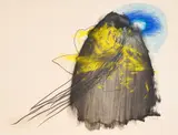 Nedko Solakov, Light, 1989, graphite and acrylic on paper