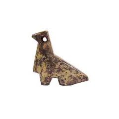 Venko Kolev, A bird, 1973, enameled ceramics