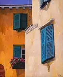 Stefan Yanev, The flower across, oil on canvas