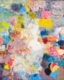 Nikolay Yanakiev, Colorful world, oil on canvas