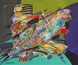 Vasil Stoev, Return, 1992, oil on canvas