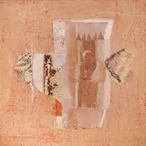 Yordan Parushev, Thrill, 2004, paper and textile on canvas