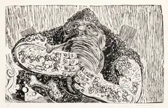 Cristian Moldovan, Flămânzilă, linogravură