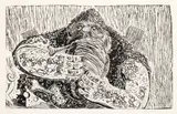 Cristian Moldovan, Flămânzilă, linogravură