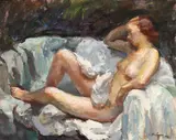 Samuel Mützner, Nud pe divan