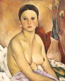 Ion Theodorescu-Sion, Modelul (Liolea), anii '30, ulei pe pânză