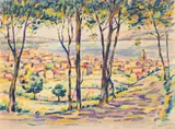 Nicolae Dărăscu, Vedere din Saint-Tropez