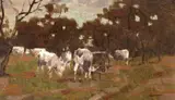 Ștefan Luchian, La păscut