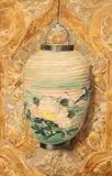 Samuel Mützner, Lampadar japonez, 1927, acuarelă pe hârtie lipită pe carton
