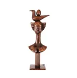 Margarita Pueva, The beginning, bronze