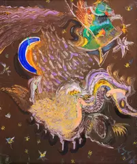 Gredi Assa, Saint George, oil on canvas