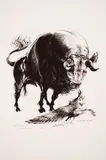 Georgi Chapkanov, Conversation, 1994-1999, lithography