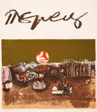 David Peretz, Paysage Au Soleil, 1976, chromolithography