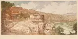 Peter Morozov, Veliko Tarnovo, etching and aquatint