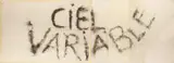 Mircea Cantor, Ciel Variable, 2014, fum de lumânare pe tencuială