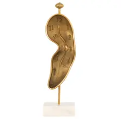 Salvador Dalí, Timpul în a patra dimensiune, bronz aurit