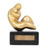 Nud by Marcel Guguianu, 2003, bronz, sold Oct 2025