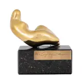 Nud întins by Marcel Guguianu, bronz, sold Oct 2025