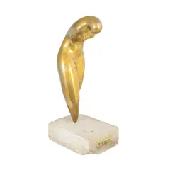 Pietate by Marcel Guguianu, bronz, sold Oct 2025