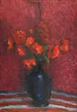 Hrandt Avachian, Garoafe, ulei pe carton