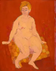 Alexandru Ciucurencu, Nud, ulei pe pânză