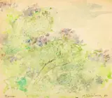 Mihai Sârbulescu, Vegetație din Tescani