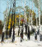 Nicolae Blei, Pădure de mesteceni