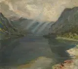 Menci Clement Crnčić, Rain on Bohinj