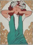 Nika Vrbica, Self-portrait, 2020., acrylic on canvas