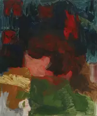 Mihaela Rašica, Fireworks, 2023., oil on canvas