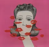 Ivana Mrčela, Speak Up, 2022., acrylic on paper and plexiglass