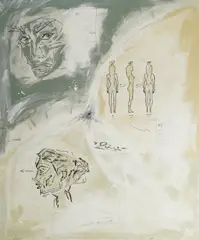Dante Žanetić, Untitled, acrylic on canvas