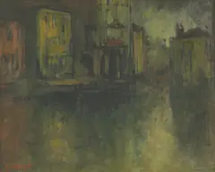 Emanuel Vidović, Chioggia, cca. 1925., oil on canvas