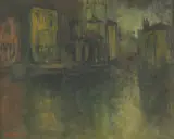 Emanuel Vidović, Chioggia, cca. 1925., oil on canvas