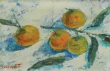 IVO VOJVODIĆ, Still Life with Mandarins, 1993., oil on paper