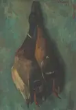 Vladimir Filakovac, Wild Ducks, 1958., oil on canvas