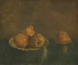 Emanuel Vidović, Still Life with Pears, 1942., oil on cardboard