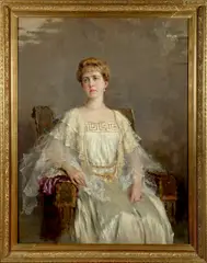 Maria a României by Costin Petrescu, ulei pe pânză, offered Sep 2025