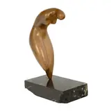 Nud by Marcel Guguianu, bronz, sold Sep 2025