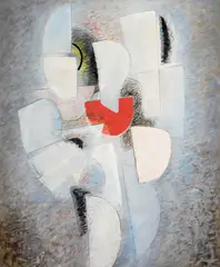 Constantin Blendea, Aripi în lumină, 2003, ulei pe pânză
