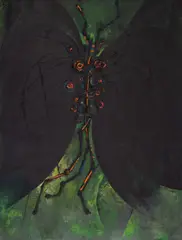 Fluture by Vincentiu Grigorescu, 1969, ulei pe pânză, offered Sep 2025