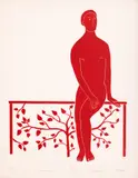 Virgil Scripcariu, Eva, 2018, linogravură