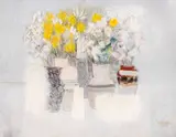 Constantin Blendea, Vase și flori, 2008, ulei pe pânză